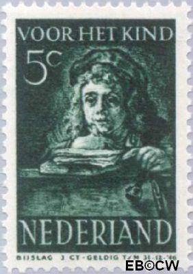Nederland NL 0400 1941 Schilderij Rembrandt Ongebruikt 5+3