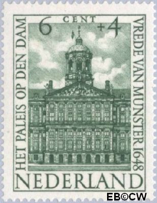 Nederland NL 0501 1948 Paleizen Ongebruikt 6+4