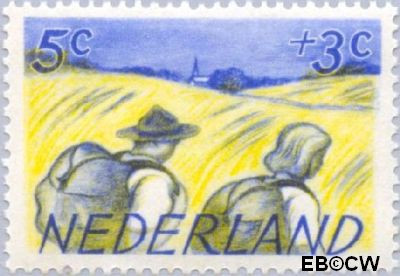 Nederland NL 0514 1949 Zomermotieven Postfris 5+3