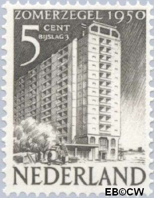 Nederland NL 0552 1950 Wederopbouw Ongebruikt 5+3
