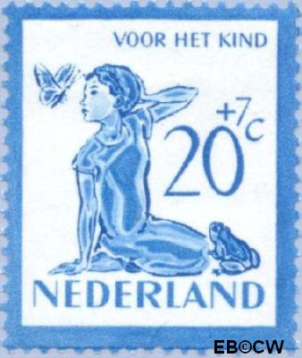 Nederland NL 0567 1950 Kind en dieren Gebruikt 20+7