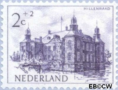 Nederland NL 0568 1951 Kastelen Ongebruikt 2+2