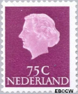 Nederland NL 0633b 1971 Koningin Juliana- Type 'En Profile' Gebruikt 75