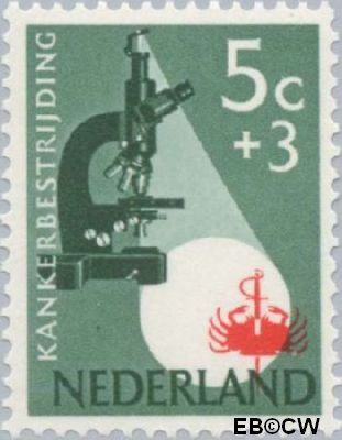 Nederland NL 0662 1955 Kankerbestrijding Ongebruikt 5+3
