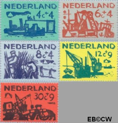 Nederland NL 0722#726 1959 Deltawerken Ongebruikt