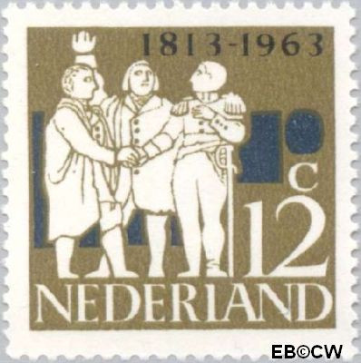 Nederland NL 0809 1963 Onafhankelijkheid Gebruikt 12