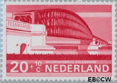 Nederland NL 0903 1968 Bruggen Gebruikt 20+10
