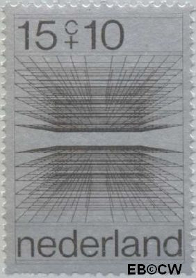 Nederland NL 0966 1970 Computertekeningen Gebruikt 15+10