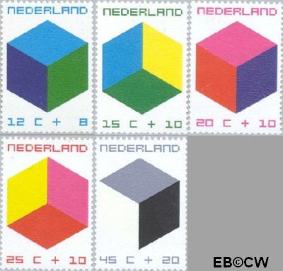Nederland NL 0978#982 1970 Kubus Postfris