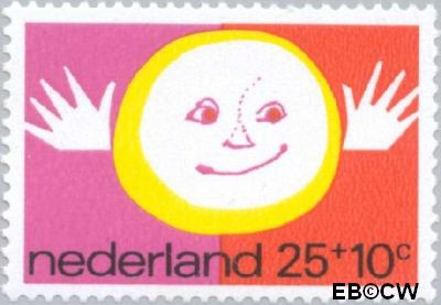 Nederland NL 0998 1971 Elementen van de Kinderwereld Gebruikt 25+10