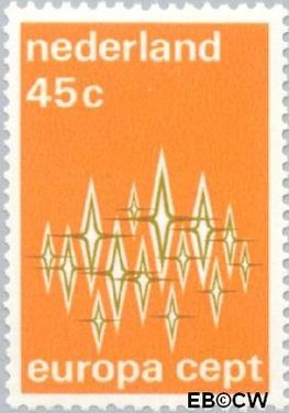 Nederland NL 1008 1972 C.E.P.T.- Communicatie Gebruikt 45