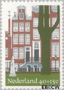 Nederland NL 1069 1975 Architectuur Gebruikt 40+15