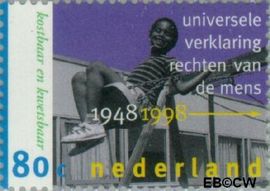 Nederland NL 1755 1998 Mensenrechten Postfris 80