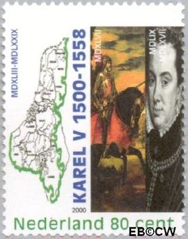 Nederland NL 1877b 2000 Keizer Karel V Gebruikt 80