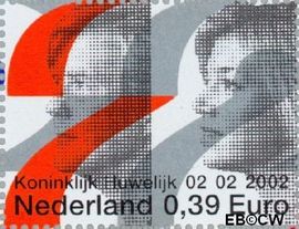 Nederland NL 2046a 2002 Koninklijk Huwelijk Gebruikt 39