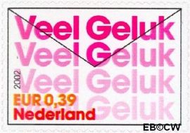 Nederland NL 2053 2002 Felicitatie- zegels Gebruikt 39