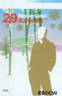 Nederland NL 2126 2002 Personen in winterlandschap Gebruikt 29