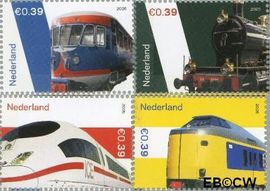 Nederland NL 2366#2369 2005 Treinen Postfris