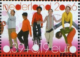Nederland NL 2445d 2006 Kinderzegels Gebruikt 39+19