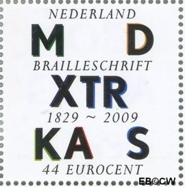Nederland NL 2628 2009 Lees Mee- Braille Postfris 44