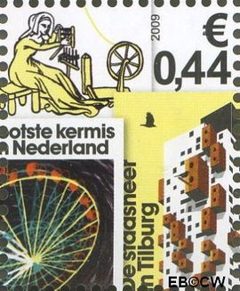 Nederland NL 2638A# 2009 Mooi Nederland- Tilburg Postfris