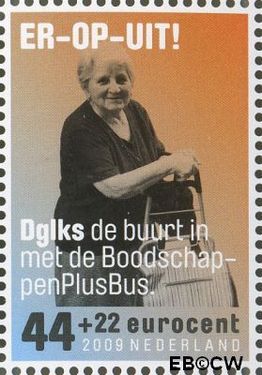 Nederland NL 2641b 2009 Ouderenzegels- Vergeet ze niet Gebruikt 44+22
