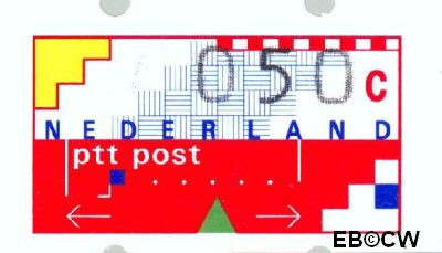 Nederland NL ATM3 1993 Opgedrukte waarde Gebruikt 50