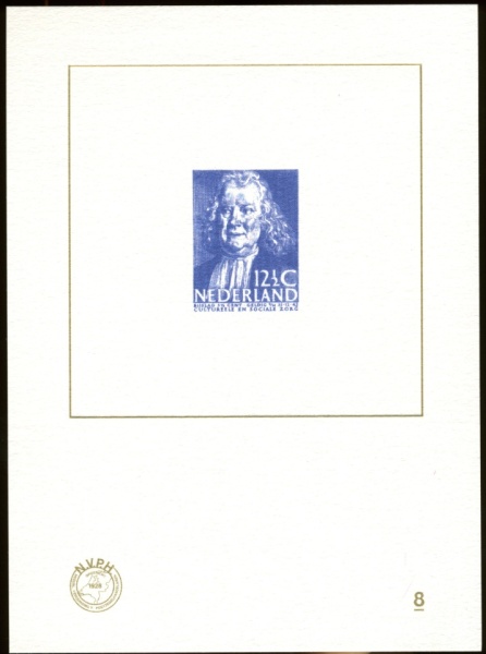 Nederland NL BD8 2010 Blauwdruk met afbeelding NVPH 308 15