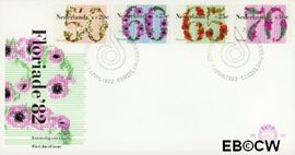 Nederland NL E200 1982 Floriade FDC zonder adres