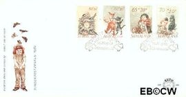 Nederland NL E206 1982 Kind en dier FDC zonder adres