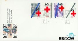 Nederland NL E211 1983 Rode Kruis- doelstellingen FDC zonder adres