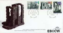 Nederland NL E311 1993 C.E.P.T.- Hedendaagse kunst FDC zonder adres