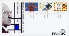 Nederland NL E317 1994 Mondriaan, Piet FDC zonder adres