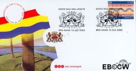Nederland NL E469 2002 Provincie- zegel Overijssel FDC zonder adres