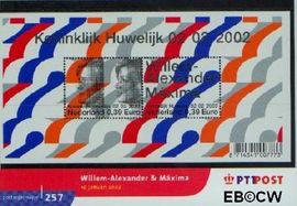 Nederland NL M257 2002 Koninklijk Huwelijk Postfris