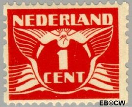 Nederland NL R1 1925 Type 'Lebeau' Gebruikt 1