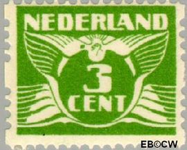 Nederland NL R20 1926 Type 'Lebeau' Gebruikt 3