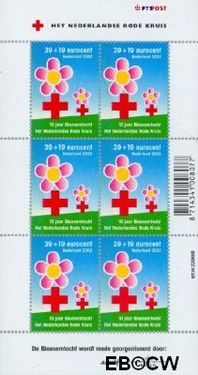 Nederland NL V2083 2002 Rode Kruis Postfris 39+19