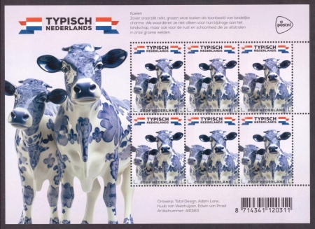Nederland NL V4173 2024 Typisch Nederland Koeien velletje Postfris