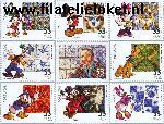 POR 2540#2548 Postfris 2001 Disney, Walt