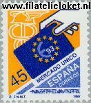 SPA 3087# Postfris 1992 Europese markt