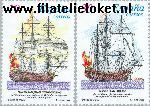 SPA 3208#3209 Postfris 1995 Oude schepen