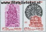 SPA 3645#3646 Postfris 2001 Tentoonstelling