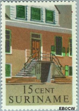 Suriname SU 362 1961 Historische gebouwen Gebruikt 15