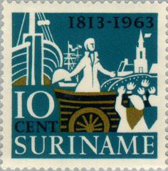 Suriname SU 404# 1963 Onafhankelijk Nederland Postfris