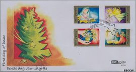 Aruba AR E150 2009 Kerstverhaal FDC zonder adres