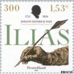 Bundesrepublik BRD 2170#  2001 Voss, Heinrich  Postfris