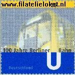 Bundesrepublik BRD 2242#  2002 U-Bahn Berlijn  Postfris