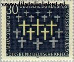Bundesrepublik BRD 586#  1969 Oorlogsgravenverzorging  Postfris
