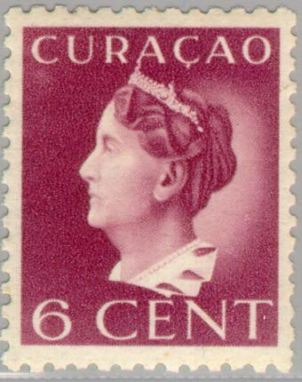 Curaçao CU 141 1941 Type 'Konijnenburg' 6 Ongebruikt